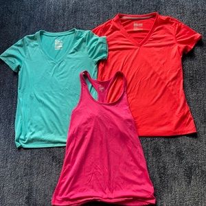 Nike dry-fit workout tops
